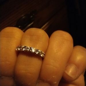 Tiffany& co. Prong eternity band